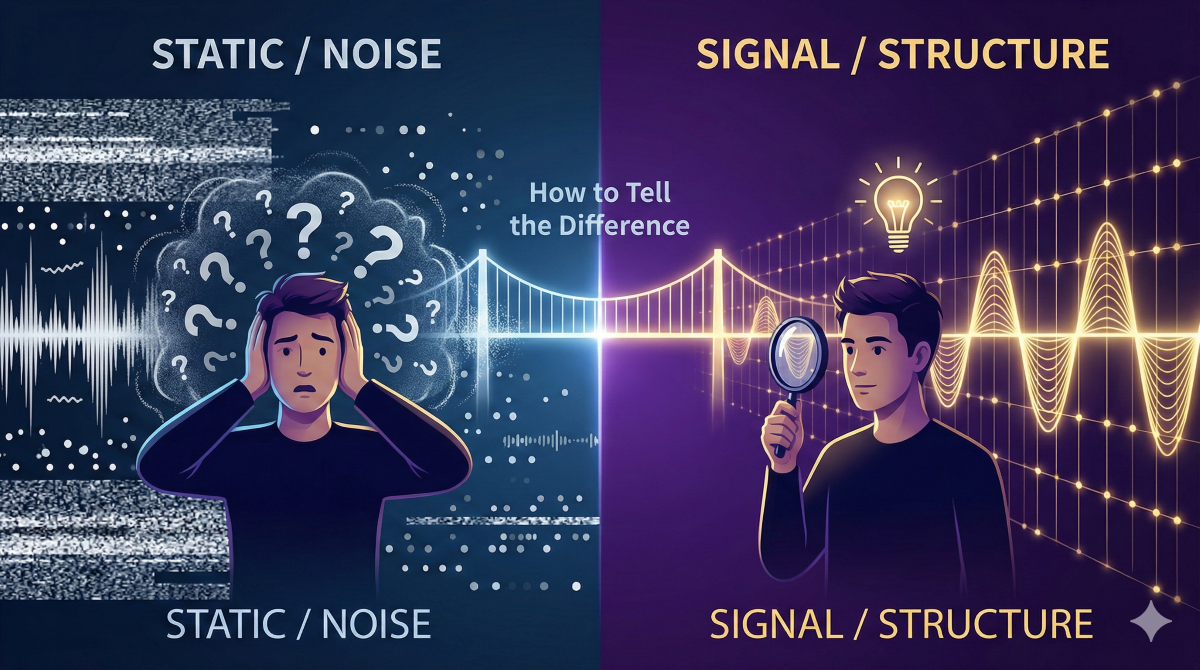 Is it a Signal or Just Static How to Tell the Difference