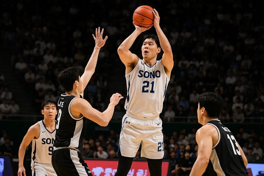 Goyang Sono Skygunners Secure Key Win in KBL Playoffs