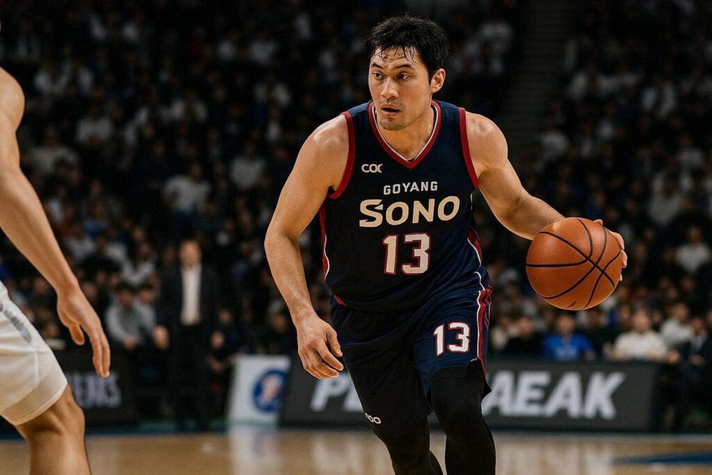 Goyang Sono Skygunners in the KBL Playoffs