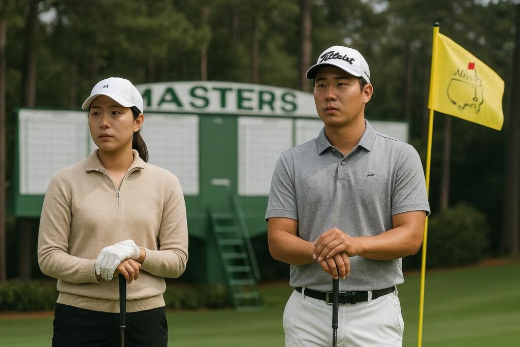 Two Korean Golfers at the Masters Understanding Tournament Structure