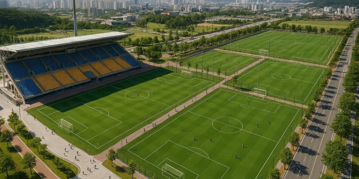 Korea Football Park Opens in Cheonan A National Sports Hub